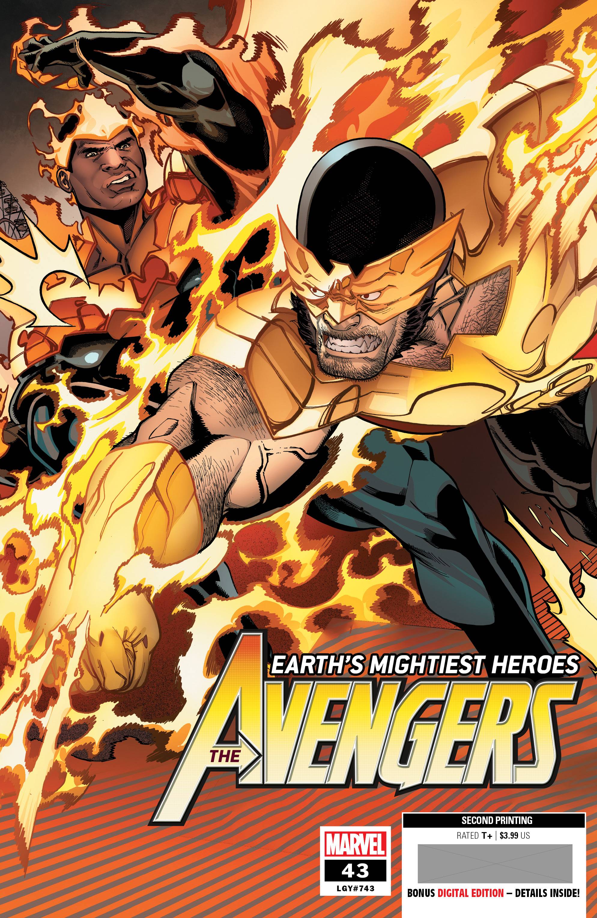 Avengers #43 2nd Printing Garron Variant (2018)