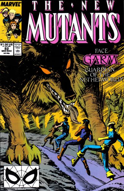 The New Mutants #82-Very Good (3.5 – 5)