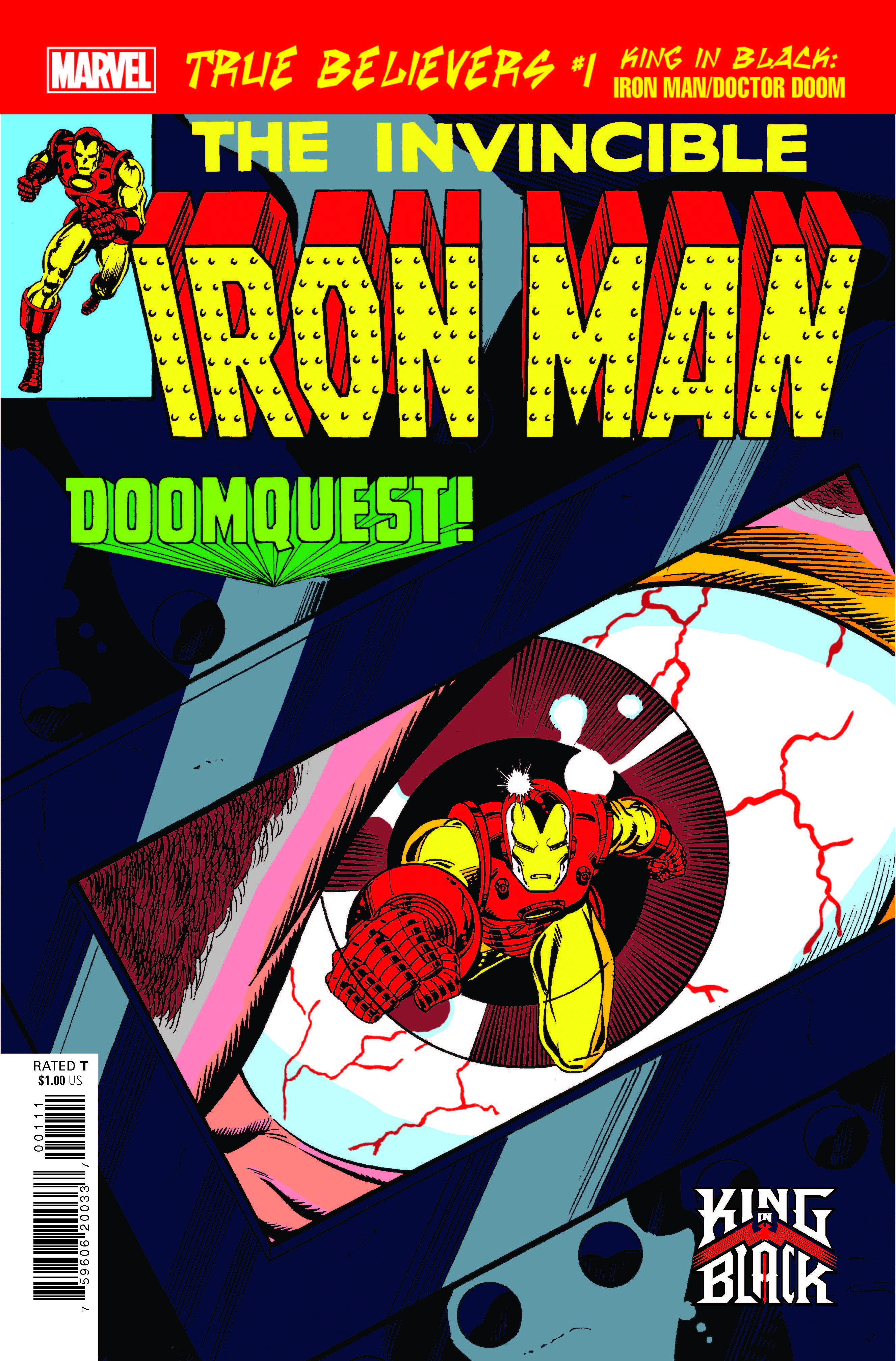 True Believers King In Black Iron Man Doctor Doom #1