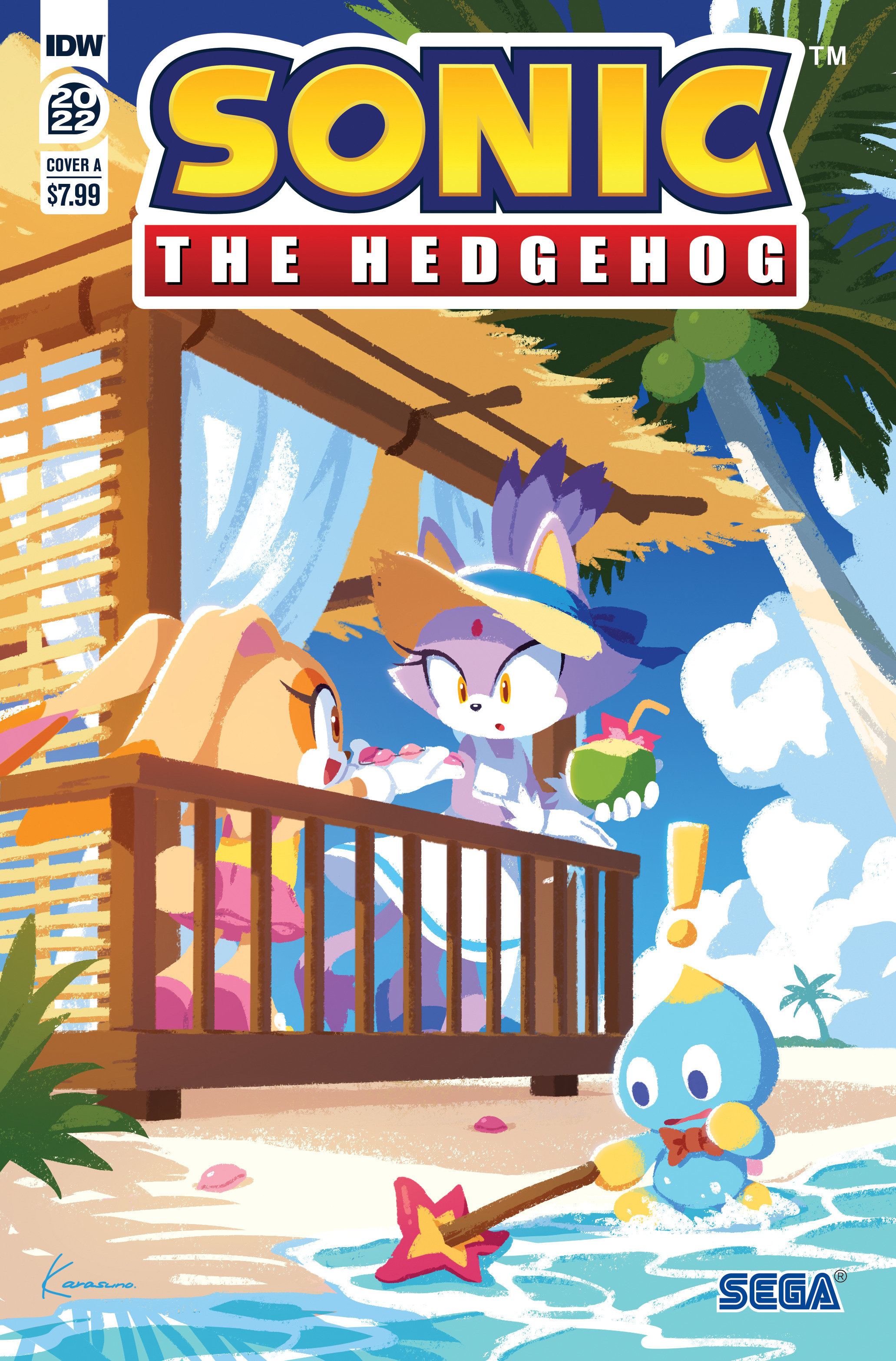 Sonic the Hedgehog Annual 2022 Cover A Sonic Team