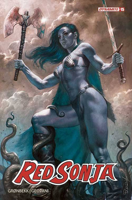 Red Sonja 2023 #15 Cover M Parrillo Ultraviolet