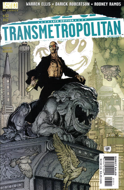 Transmetropolitan #53-Very Fine (7.5 – 9)