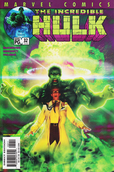 Incredible Hulk #32 [Direct Edition]-Near Mint (9.2 - 9.8)