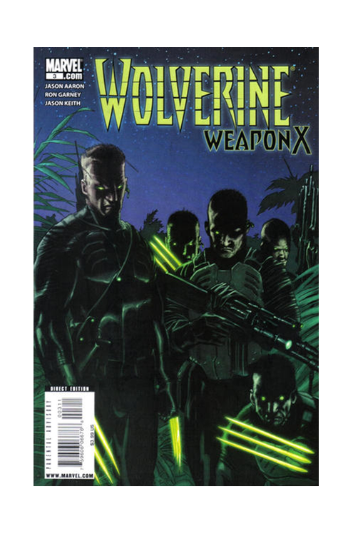 Wolverine Weapon X #3 (Larroca (50/50 Cover)) (2009)