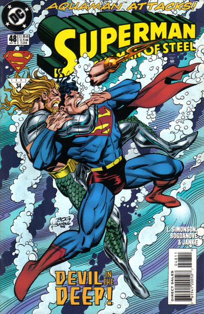 Superman: The Man of Steel #48 [Direct Sales]-Very Fine (7.5 – 9)