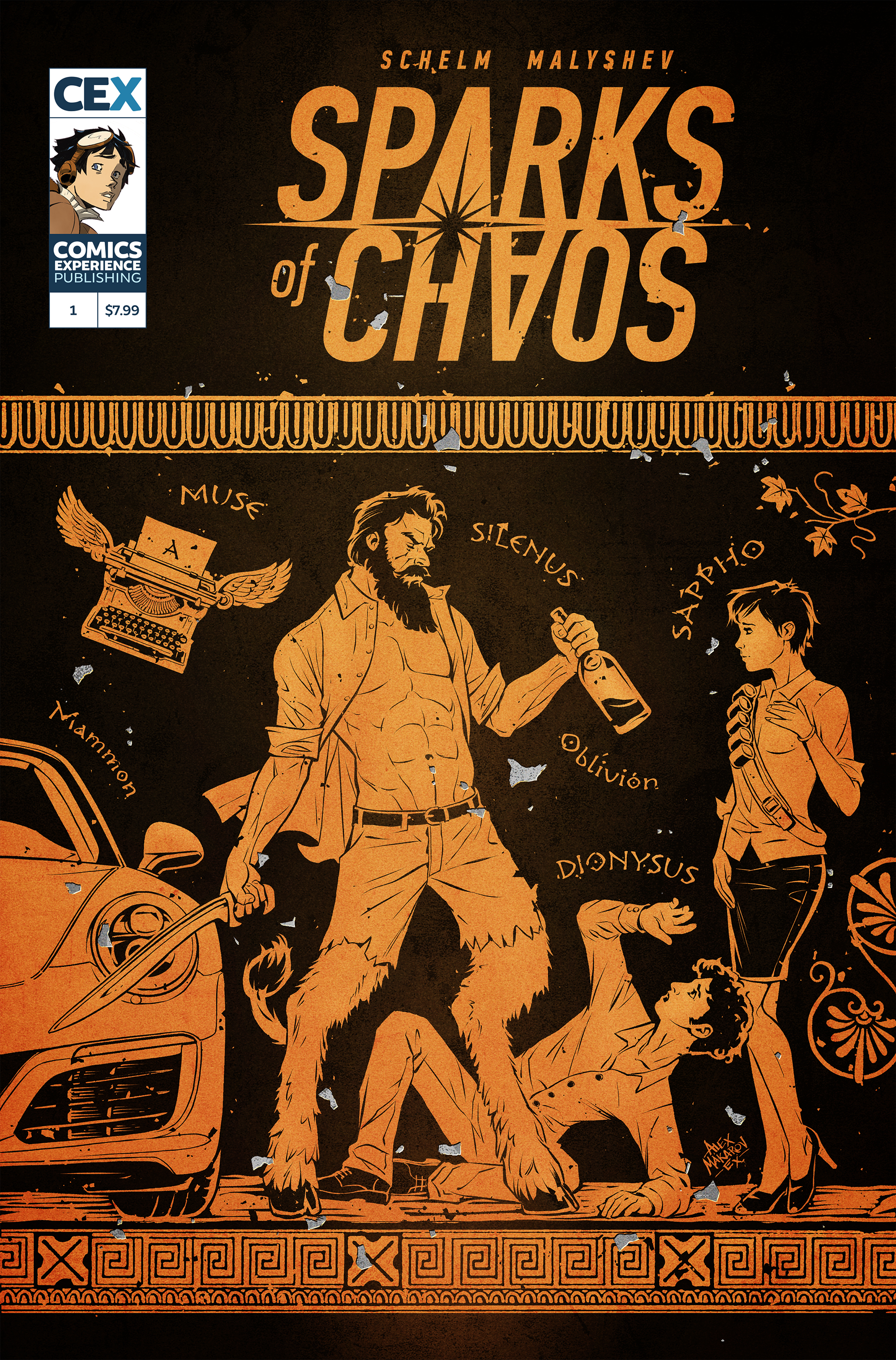 Sparks of Chaos #1 Cover A Alex Makarov (Of 3)