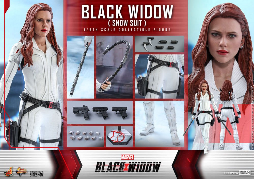 Hot Toys Black Widow Snow Suit Version 1/6 Action Figure