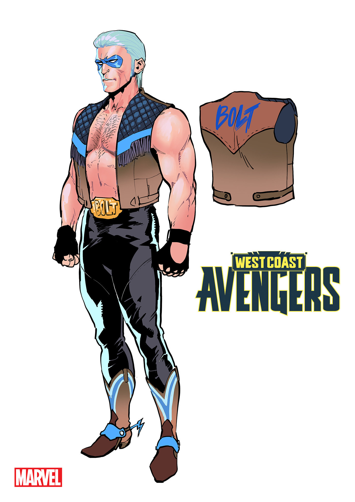 West Coast Avengers #1 Danny Kim Design Variant 1 for 10 Incentive