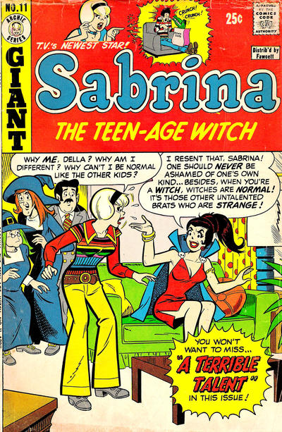 Sabrina, The Teenage Witch #11-Very Good (3.5 – 5)
