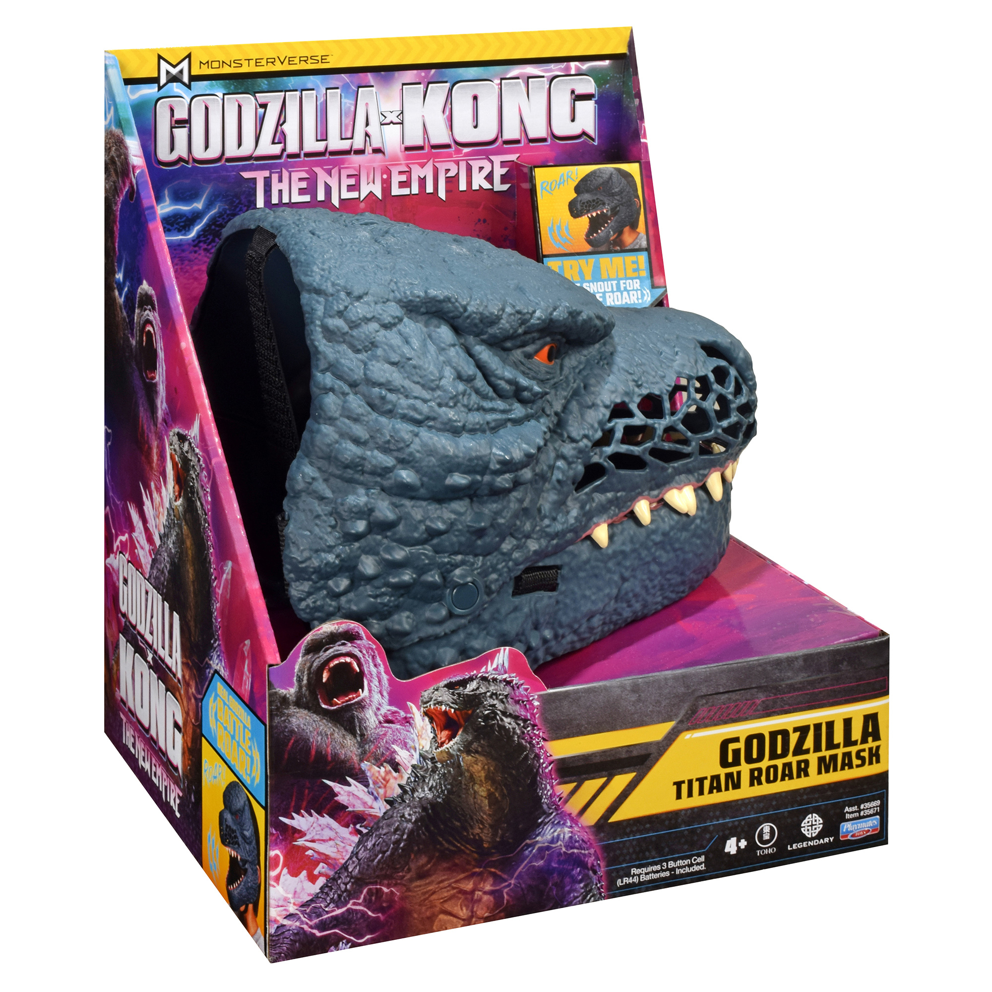 Godzilla X Kong Role Play Godzilla Mask