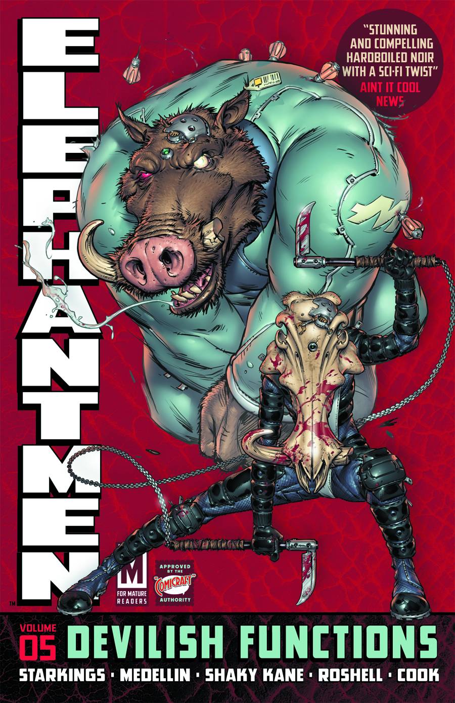 Elephantmen Graphic Novel Volume 5 Devilish Functions