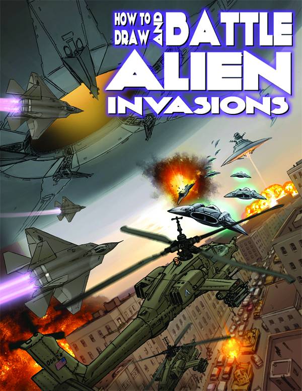 How To Draw & Battle Alien Invasions Graphic Novel