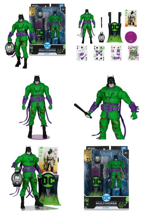 ***Pre-Order*** DC Multiverse Batman (Batman: Last Knight On Earth) Jokerized (Gold Label)