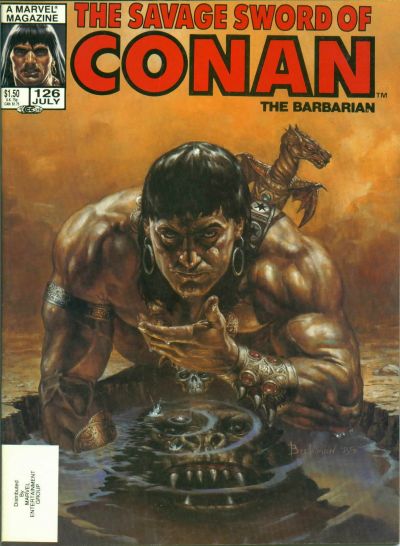 The Savage Sword of Conan #126 [Direct]