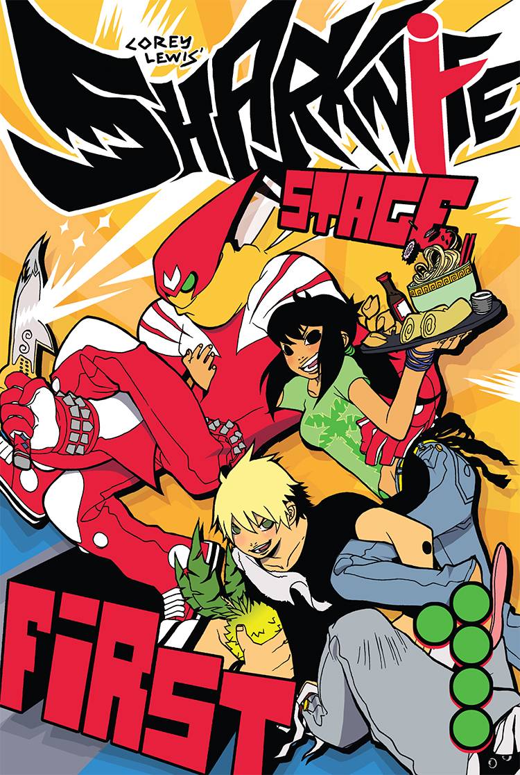 Sharknife Manga Volume 1 Stage First