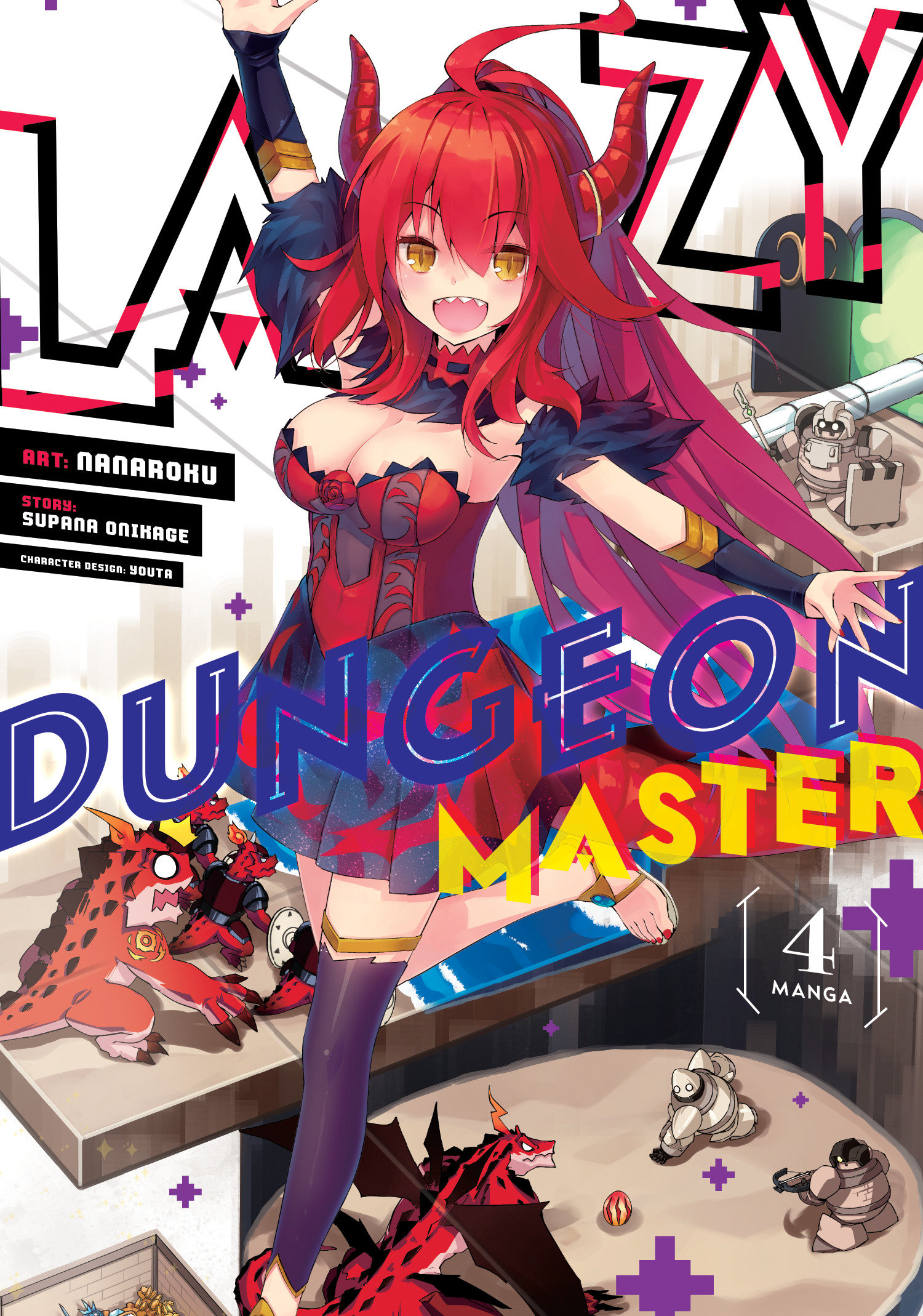 Lazy Dungeon Master Manga Volume 4