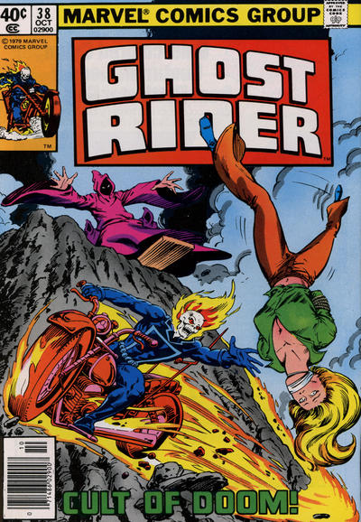 Ghost Rider #38 [Newsstand]-Near Mint (9.2 - 9.8)
