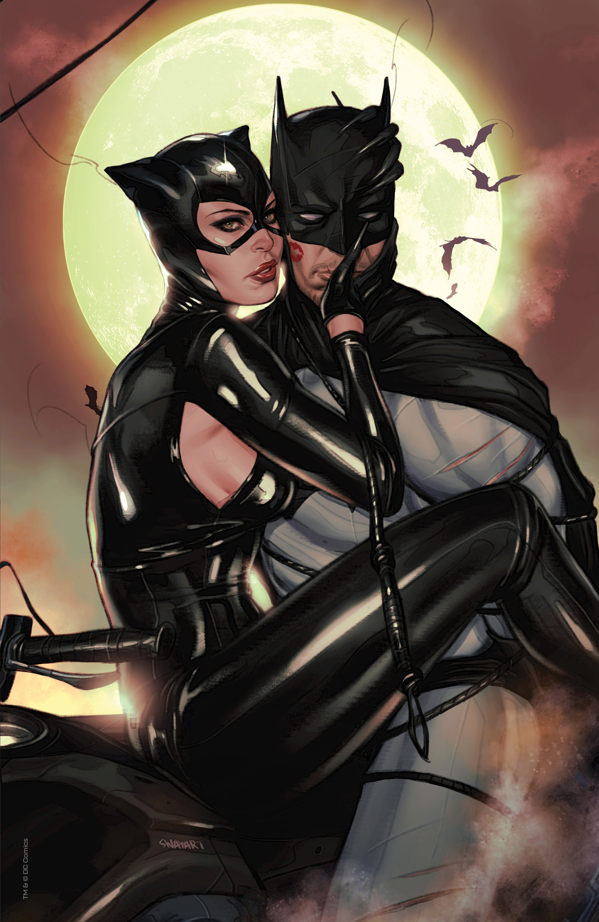 Catwoman #52 Cover E 1 for 50 Incentive Joshua Sway Swaby Foil Variant (2018)