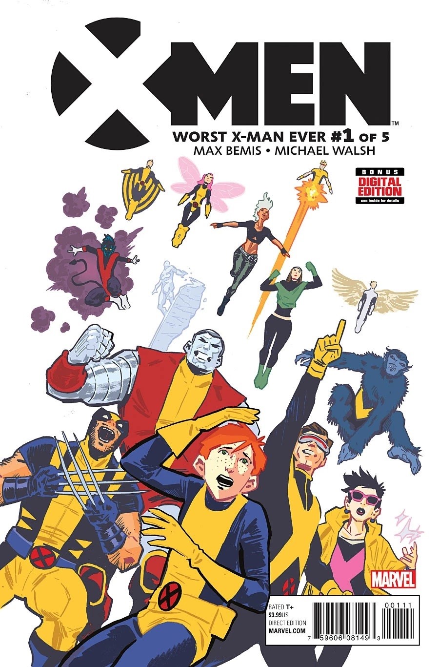 X-Men: Worst X-Man Ever Limited Series Bundle Issues 1-5