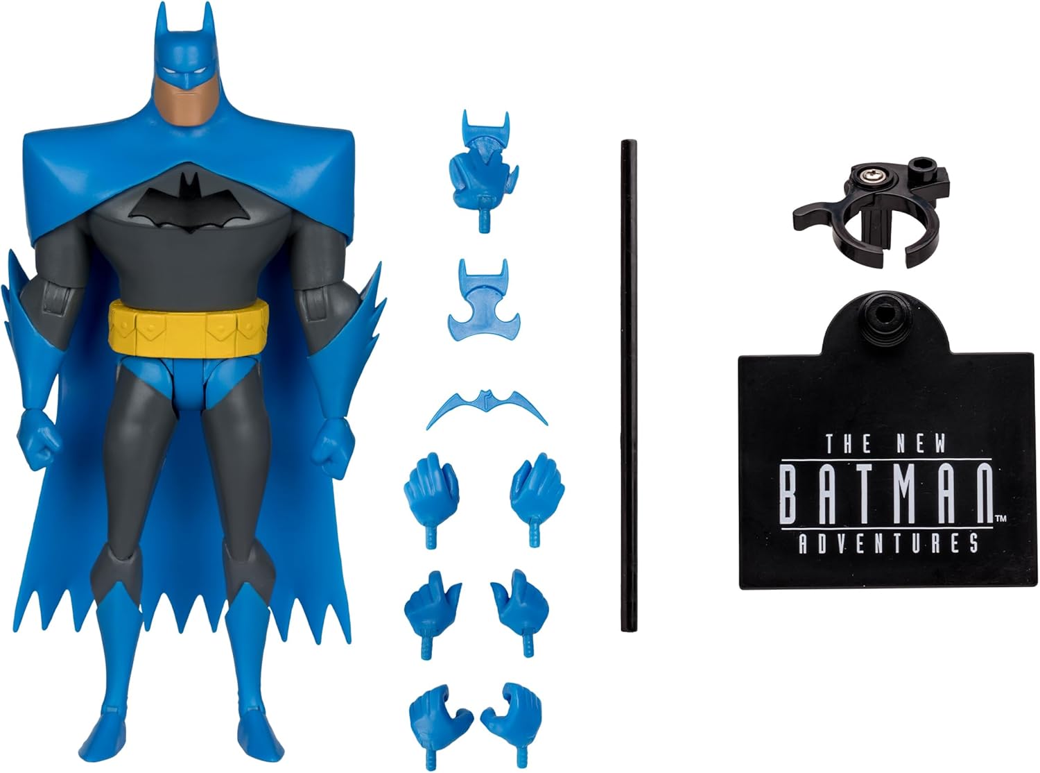 DC New Batman Adventure 6in Wv4 Batman Blue/grey Action Figure