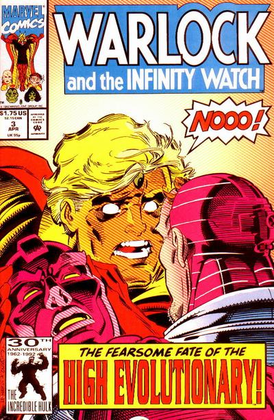 Warlock And The Infinity Watch #3 [Direct] - Vf/Nm 9.0