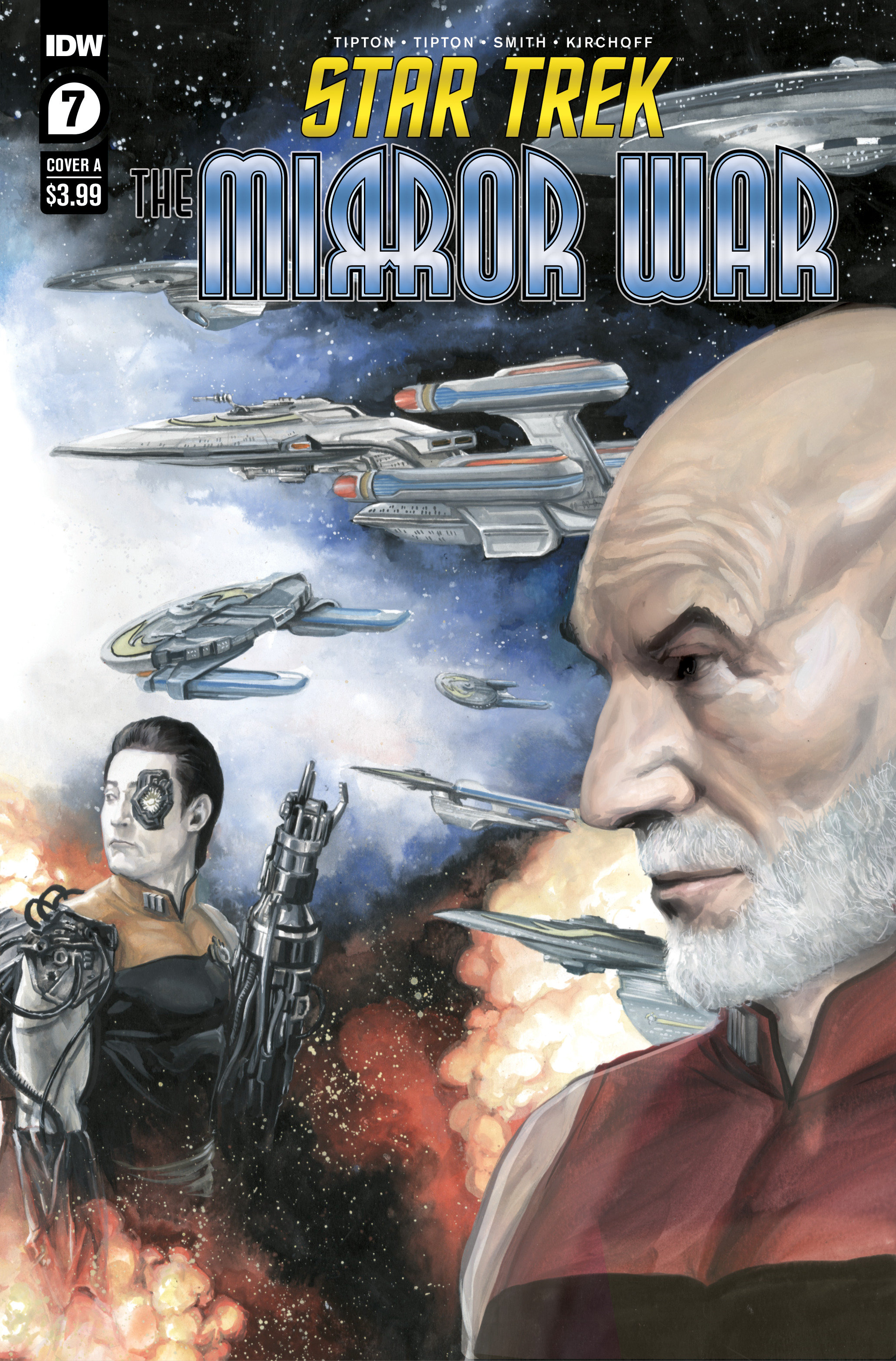 Star Trek The Mirror War #7 Cover A Woodward