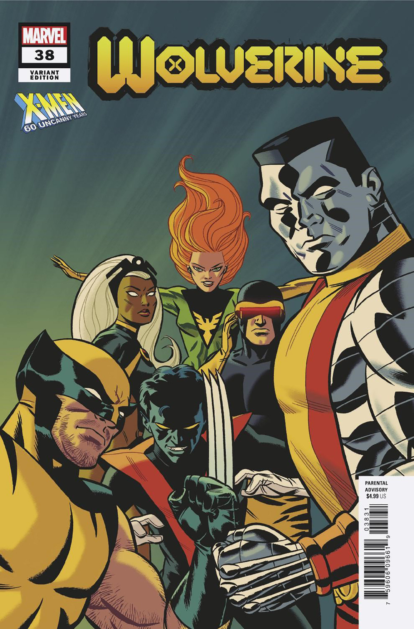 Wolverine #38 Michael Cho X-Men 60th Variant (Fall of the X-Men)