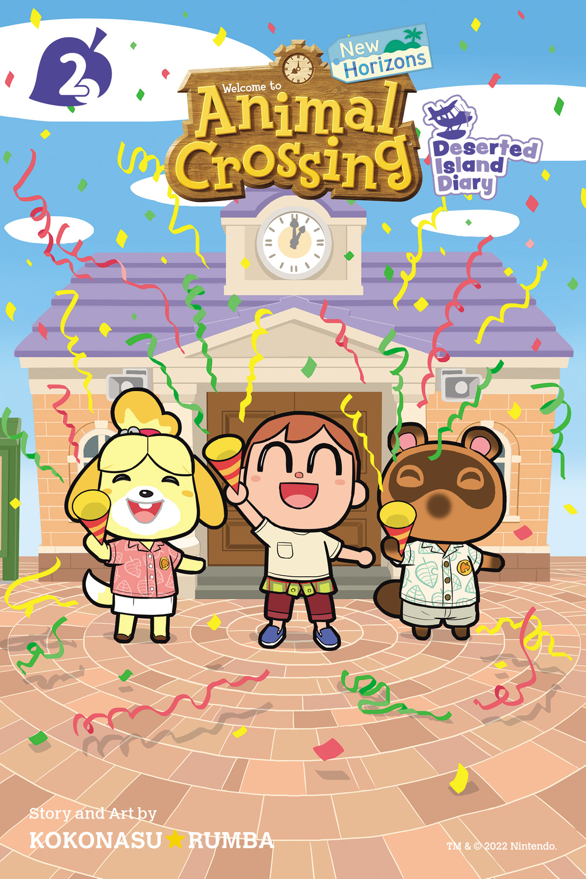 Animal Crossing New Horizons Graphic Novel Volume 2 Deserted Island Diary