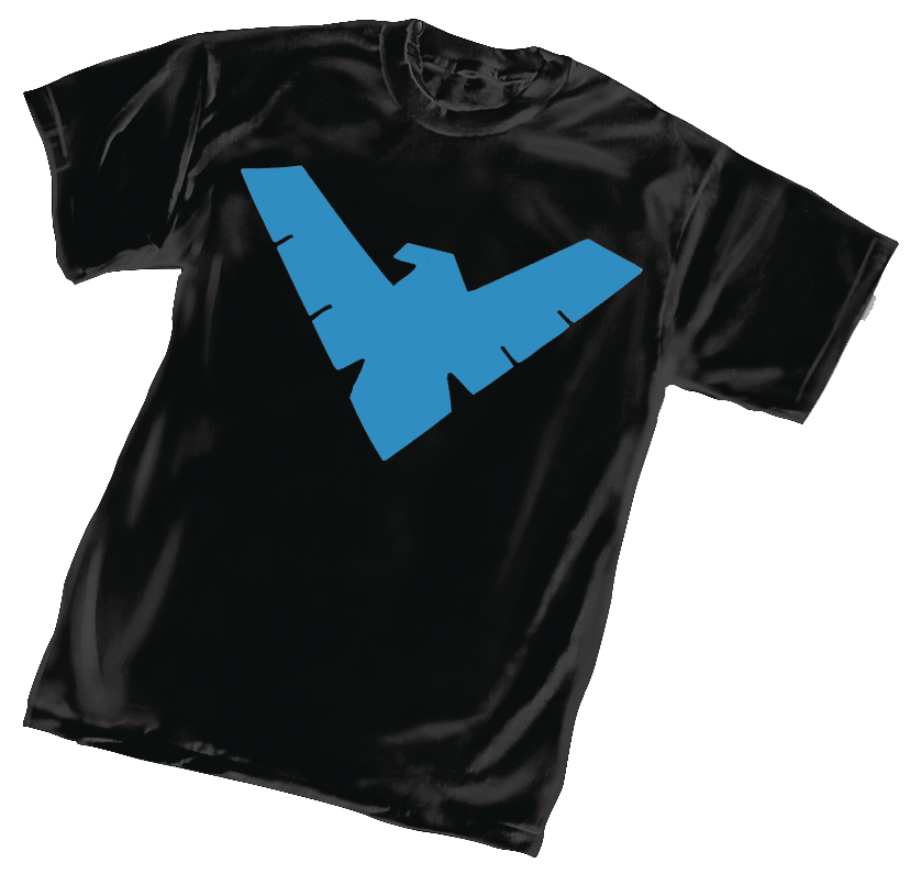 Animated Nightwing Symbol T-Shirt XXL