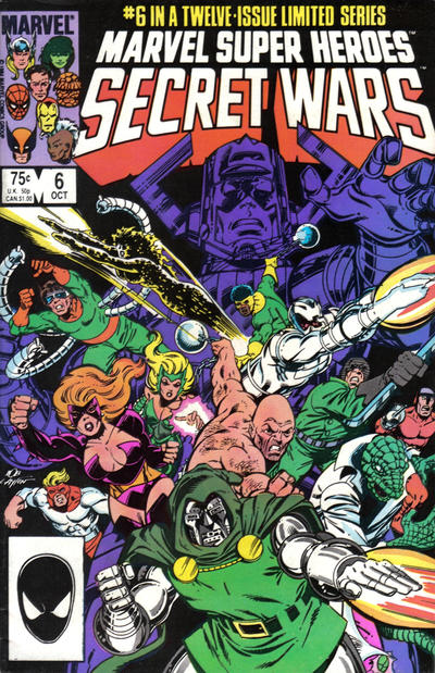 Marvel Super-Heroes Secret Wars #6 [Direct] - Vf-