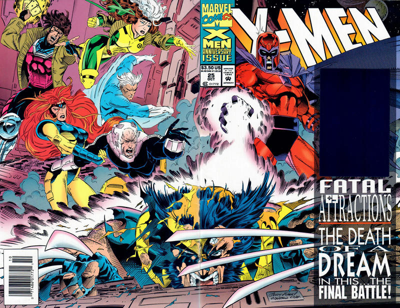 X-Men #25 [Newsstand] - Fine/Very Fine
