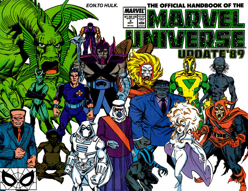 The Official Handbook of The Marvel Universe #3-Fine (5.5 – 7)