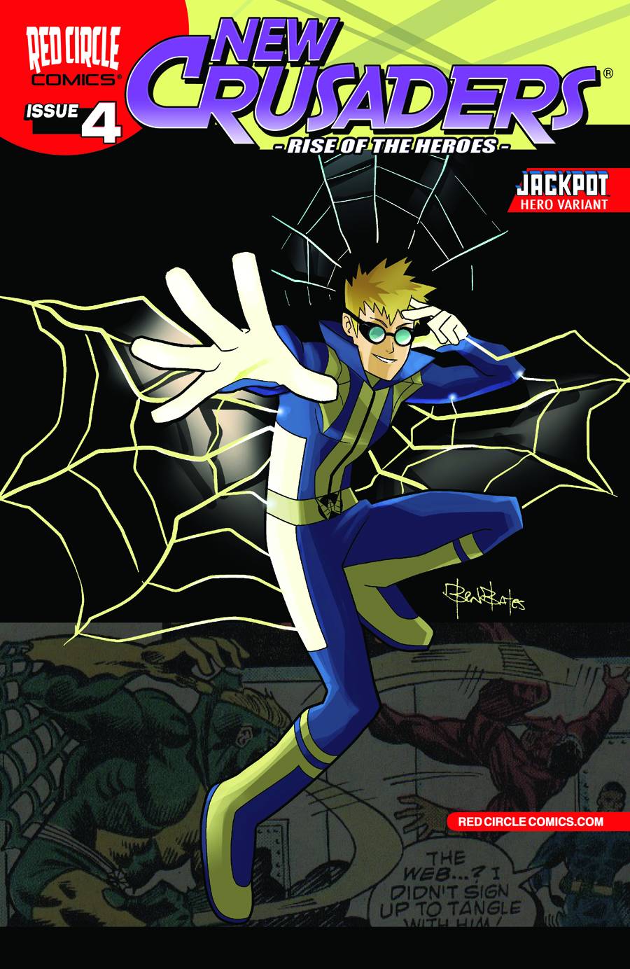 New Crusaders Rise of the Heroes #4 Jackpot Variant Cover