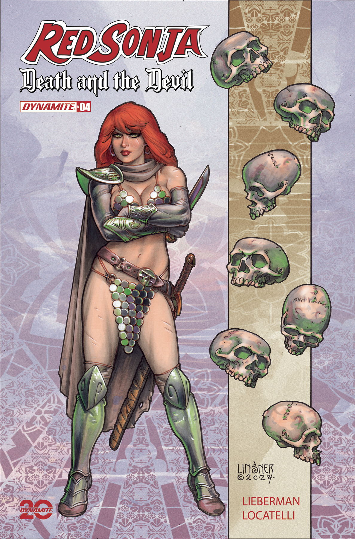 Red Sonja Death and the Devil #4 Cover A Linsner