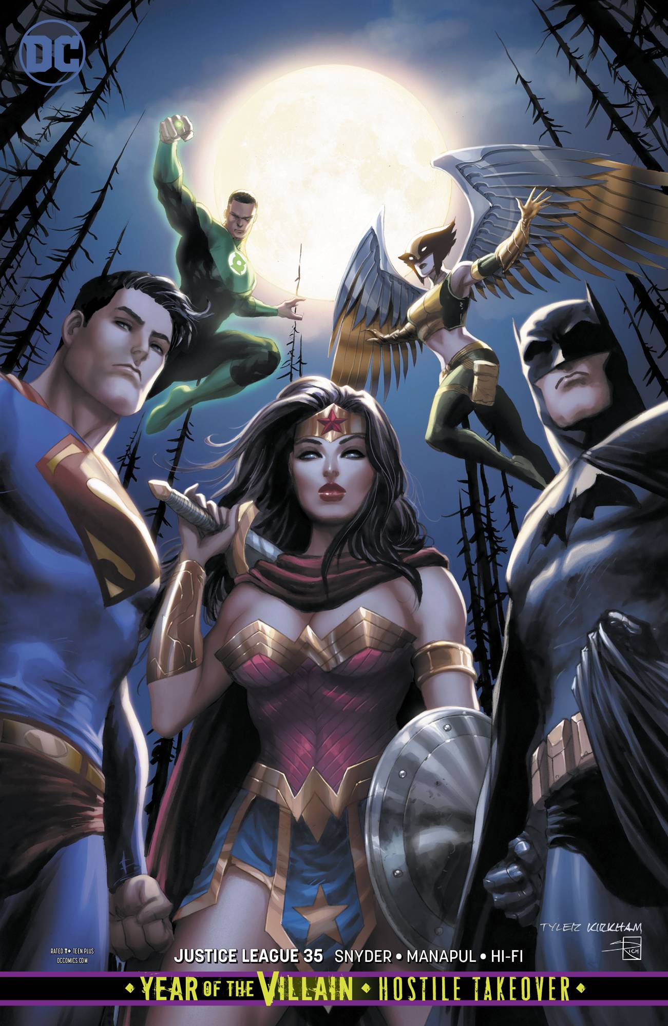 Justice League #35 Variant Edition Year of the Villain (2018)