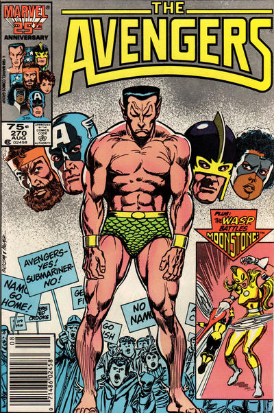 The Avengers #270 [Newsstand] - Fn+ 