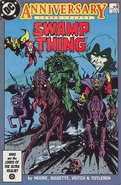 Swamp Thing #50 [Direct]-Very Fine (7.5 – 9)