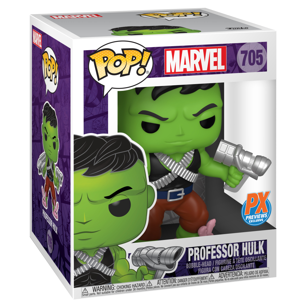 Pop Super Marvel Heroes Professor Hulk 6 Inch Vinyl Figure