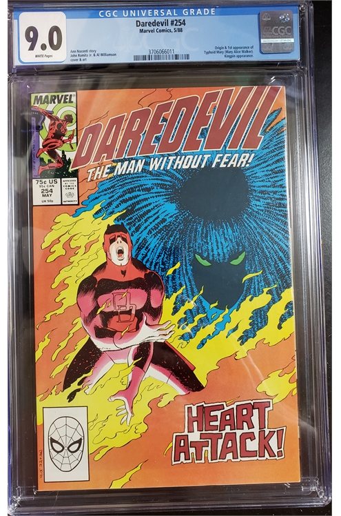 Daredevil #254 Cgc 9.0