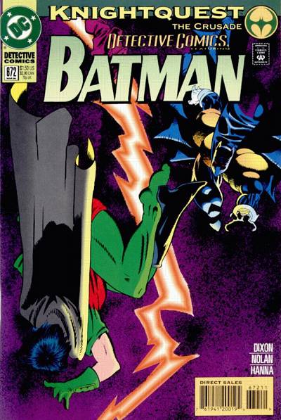 Detective Comics #672 [Direct Sales]-Fine (5.5 – 7)