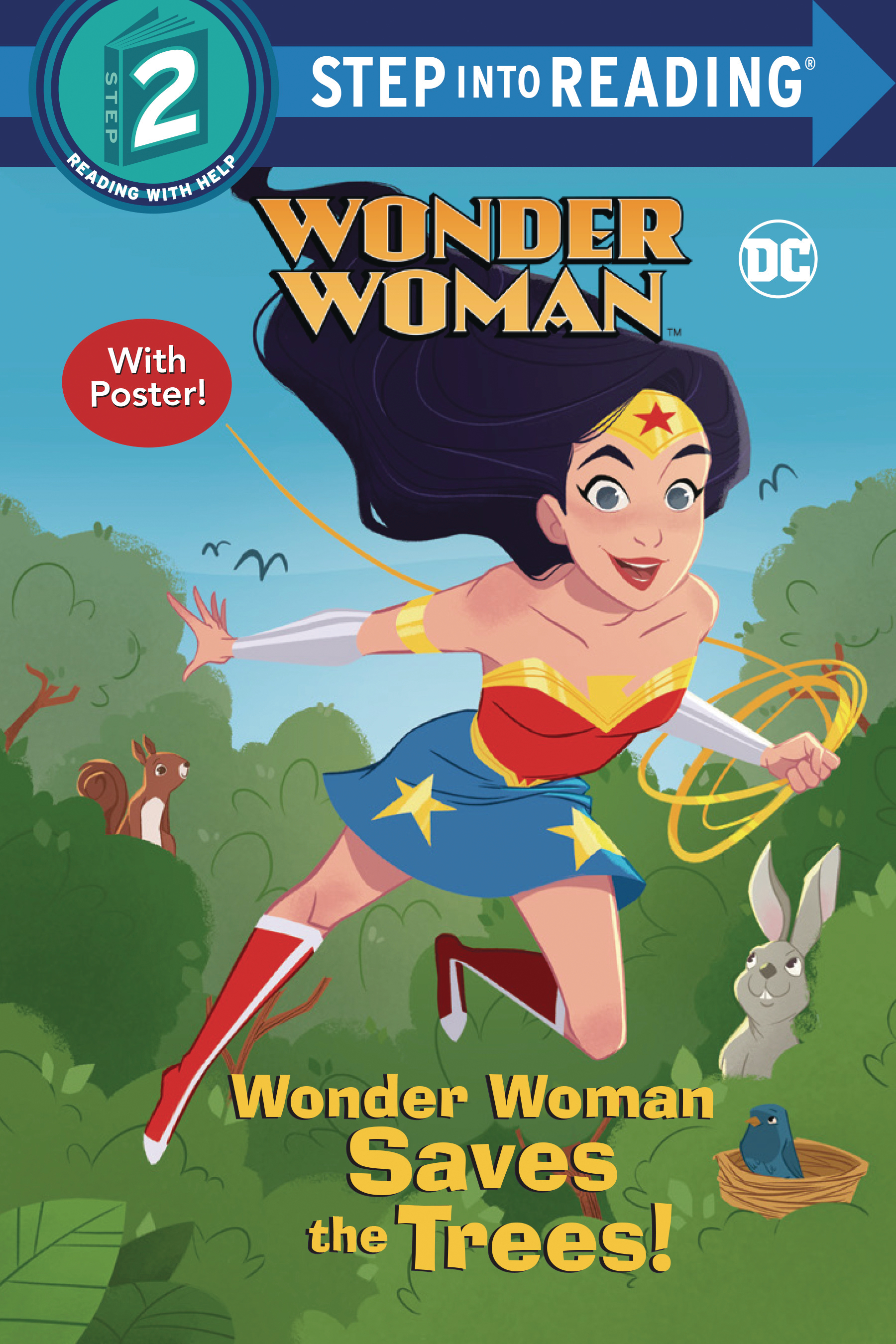 Wonder Woman Saves The Trees Step Into Reading Soft Cover