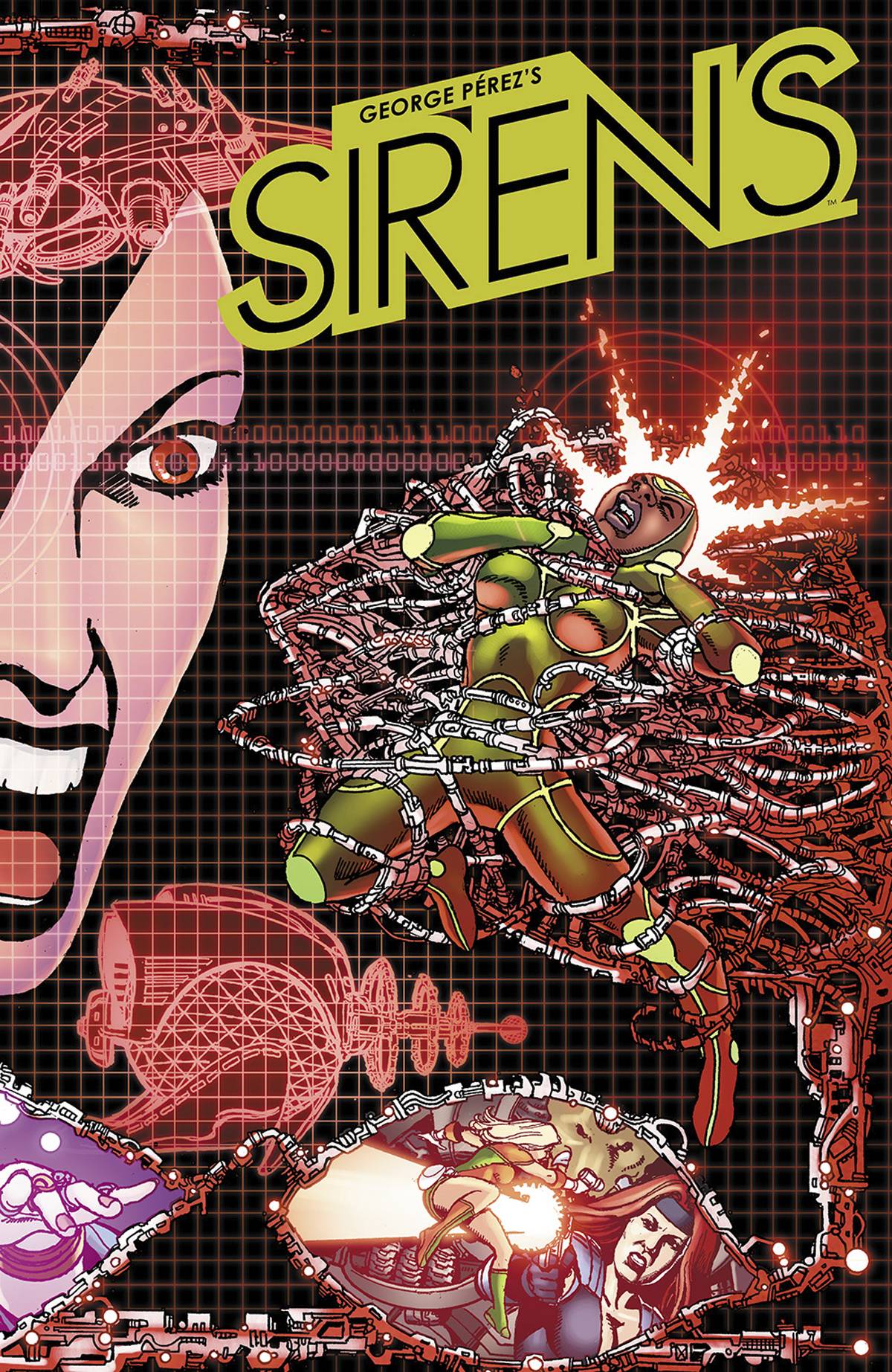 George Perez Sirens #2 Main Wraparound