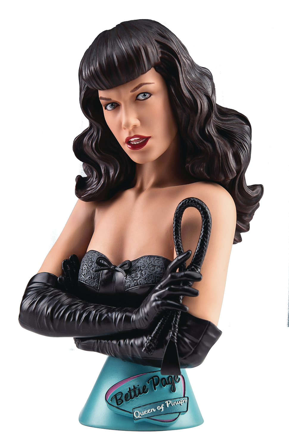 Bettie Page V2 Queen of Pinups 3/4 Bust (Naughty Bettie)