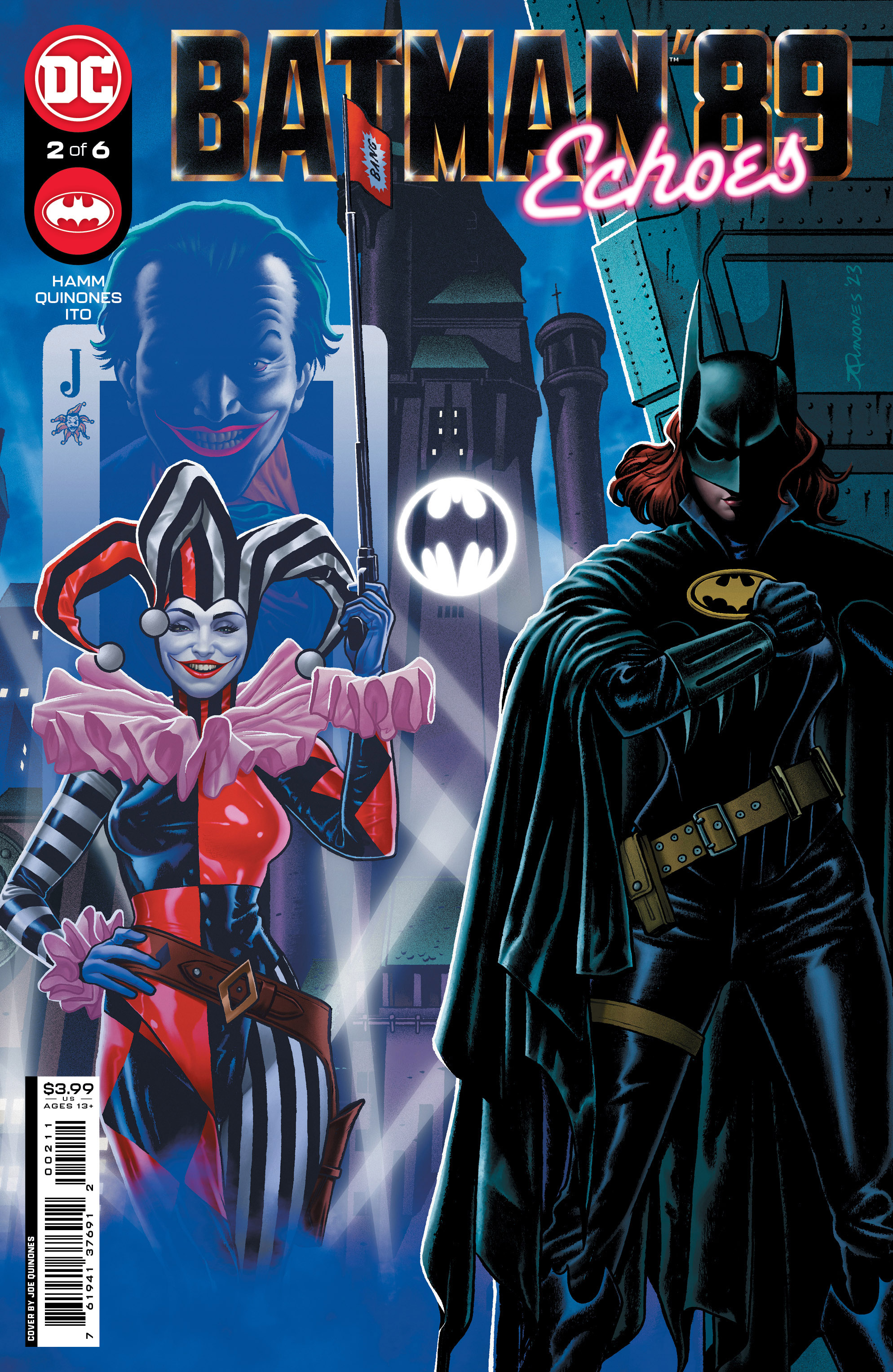 Batman '89 Echoes #2 Cover A Joe Quinones (Of 6)