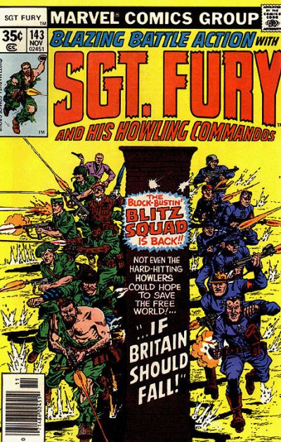 Sgt. Fury And His Howling Commandos #143-Fine (5.5 – 7)