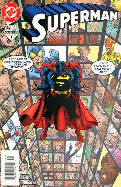 Superman #142 [Newsstand]-Fine (5.5 – 7)