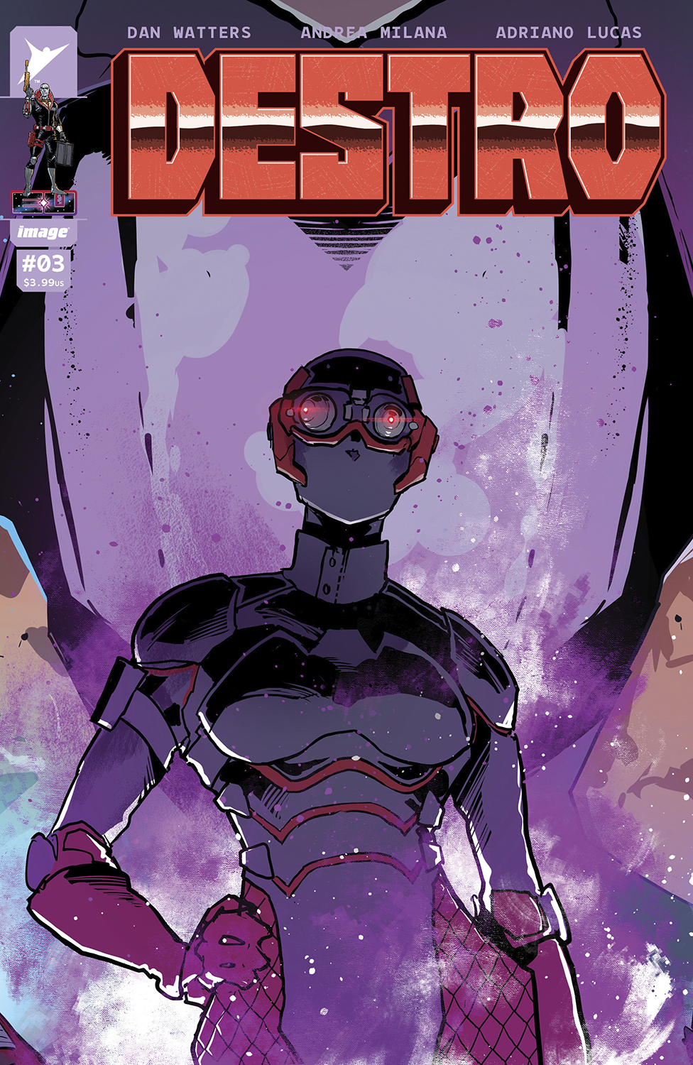 Destro #3 Cover C 1 for 10 Incentive Nikola Cižmešija Connecting Variant (Of 5)