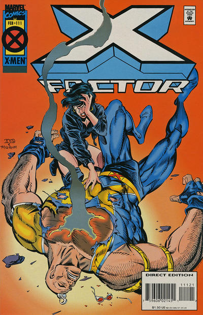 X-Factor #111 [Direct Edition, No Card]-Very Fine