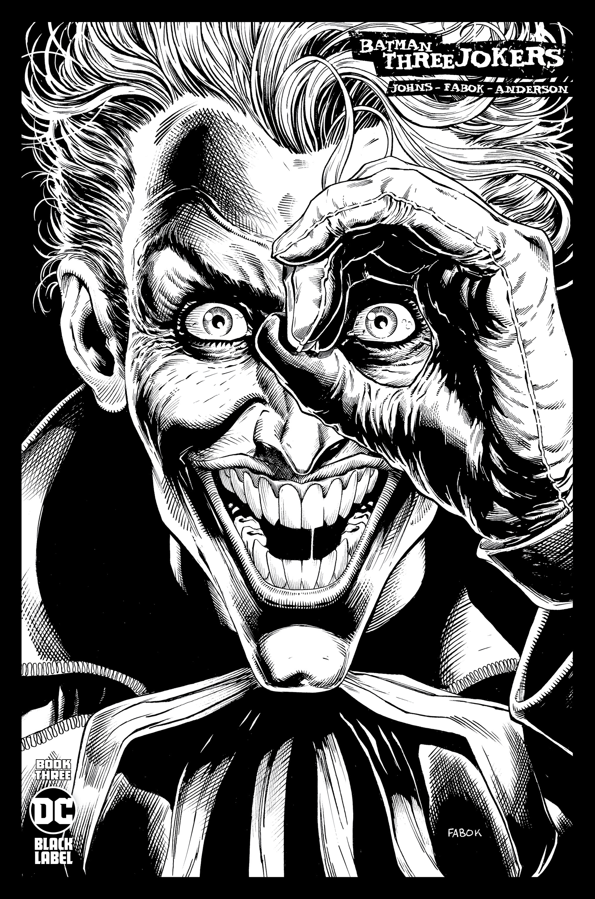 Batman Three Jokers #3 1 In 100 Jason Fabok Sketch Incentive Variant (Mature) (Of 3)