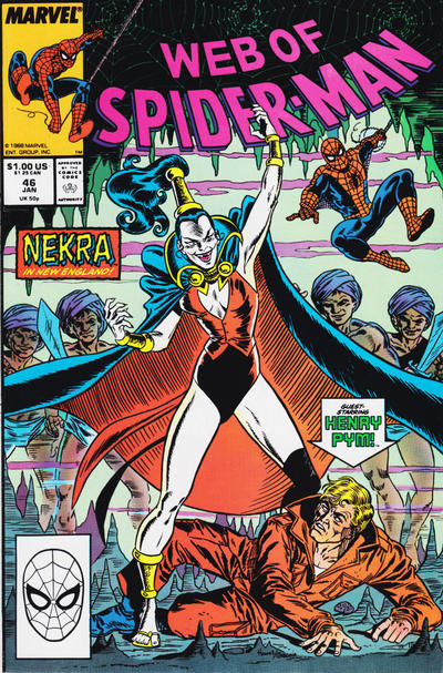 Web of Spider-Man #46 [Direct]-Near Mint (9.2 - 9.8)